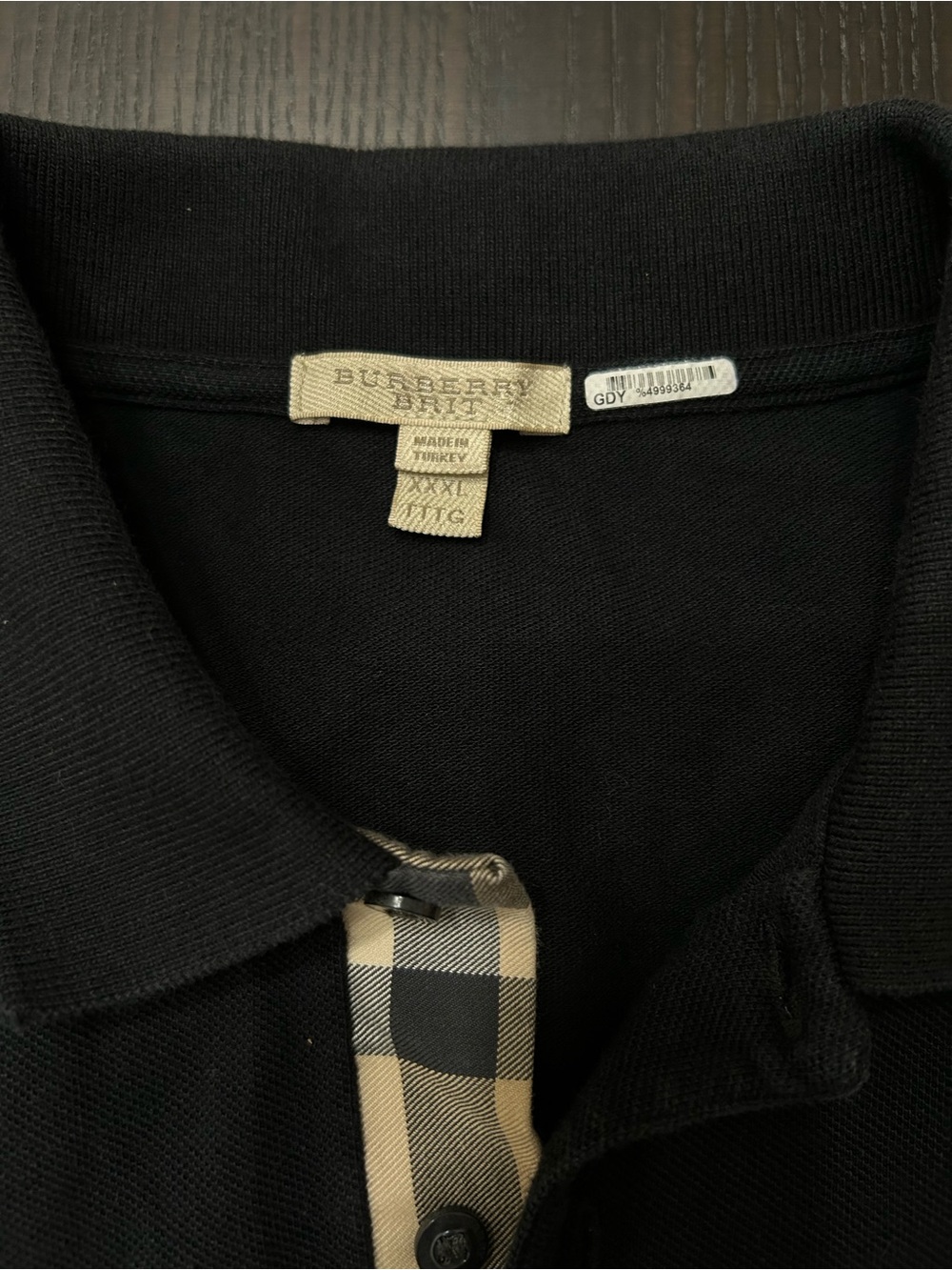 BURBERRY BRIT POLO SHIRT SIZE 2XL/3XL - Picture 3 of 8